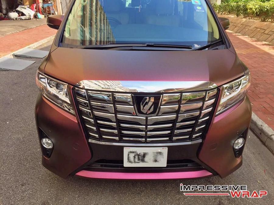 Детали экстерьера Toyota Alphard by Impressive Wrap 2016 года  (JP) (фото 10 из 11)